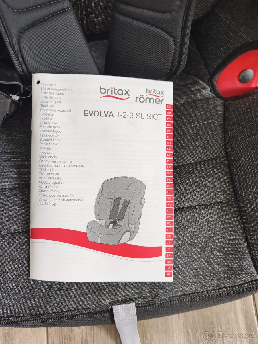 BRITAX RÖMER Evolva 123 SL SICT Graphite Marble - 3