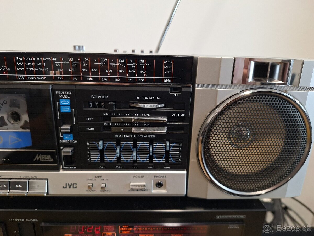JVC-PC70 Rádiomagnetofón, Boombox - 3