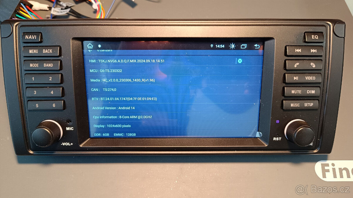 Android radio pro BMW 5 Series E39 E46 X5 E53 M5 - 3