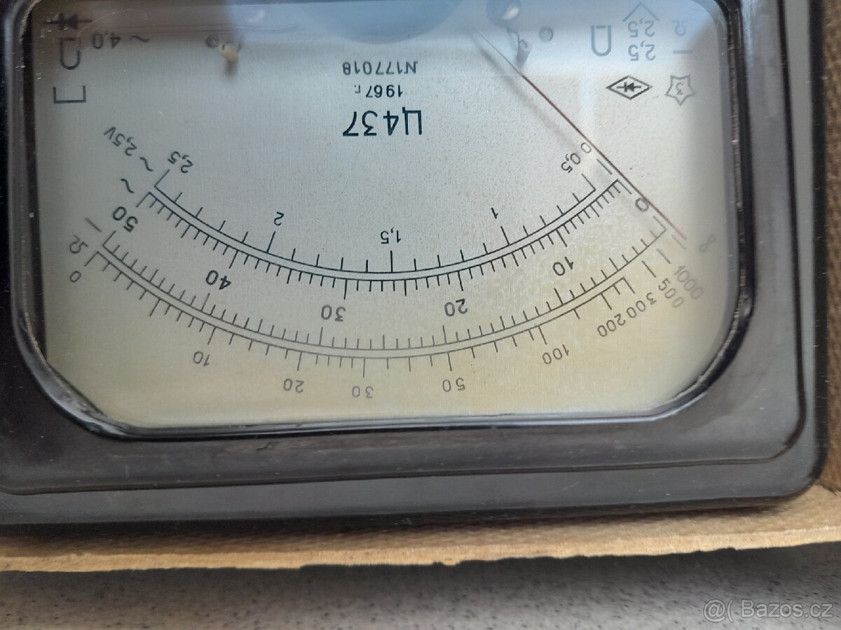 Predám multimeter Ц437,rok vyroby 1967 - 3