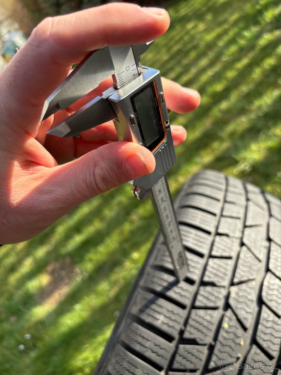 4x alu kola 17" se zimními pneu Continental 205/50 R17 - 3