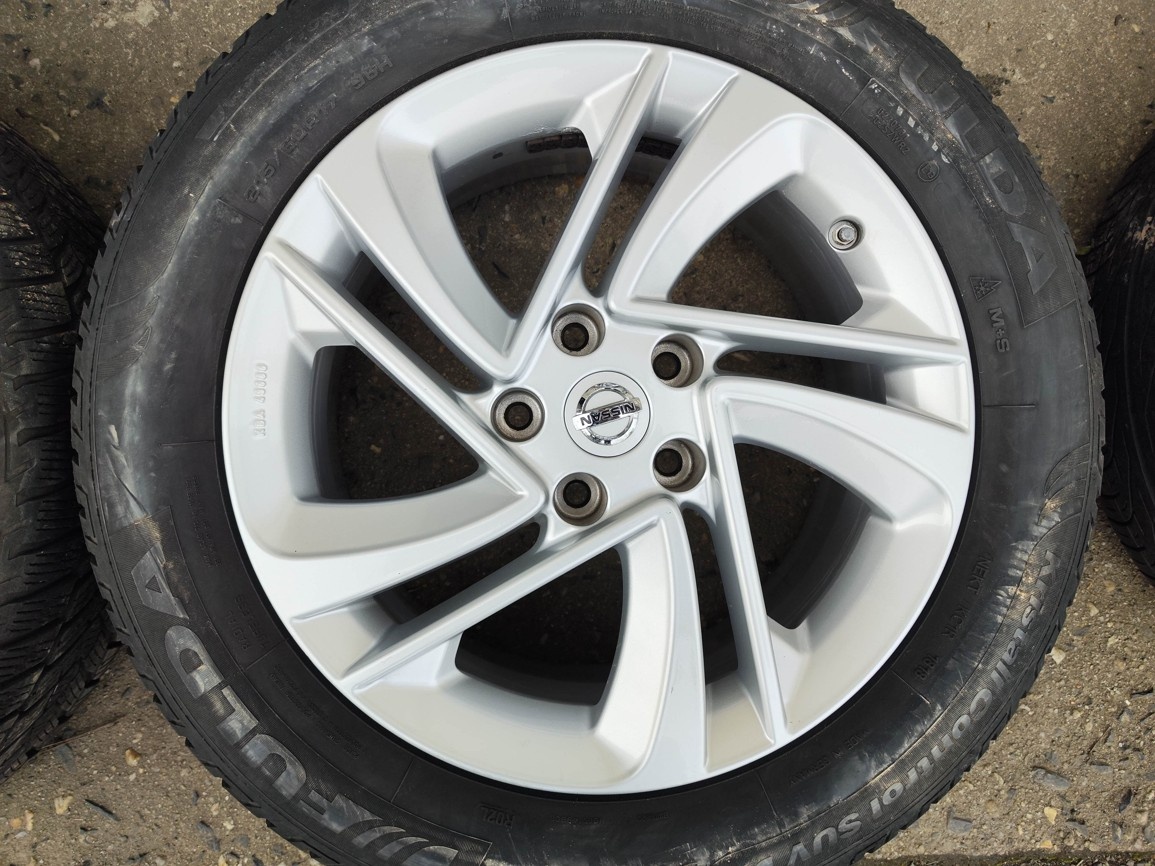 17"zimní alu sada 5x114 origo Nissan Qashqai 2 Juke Kadjar - 3