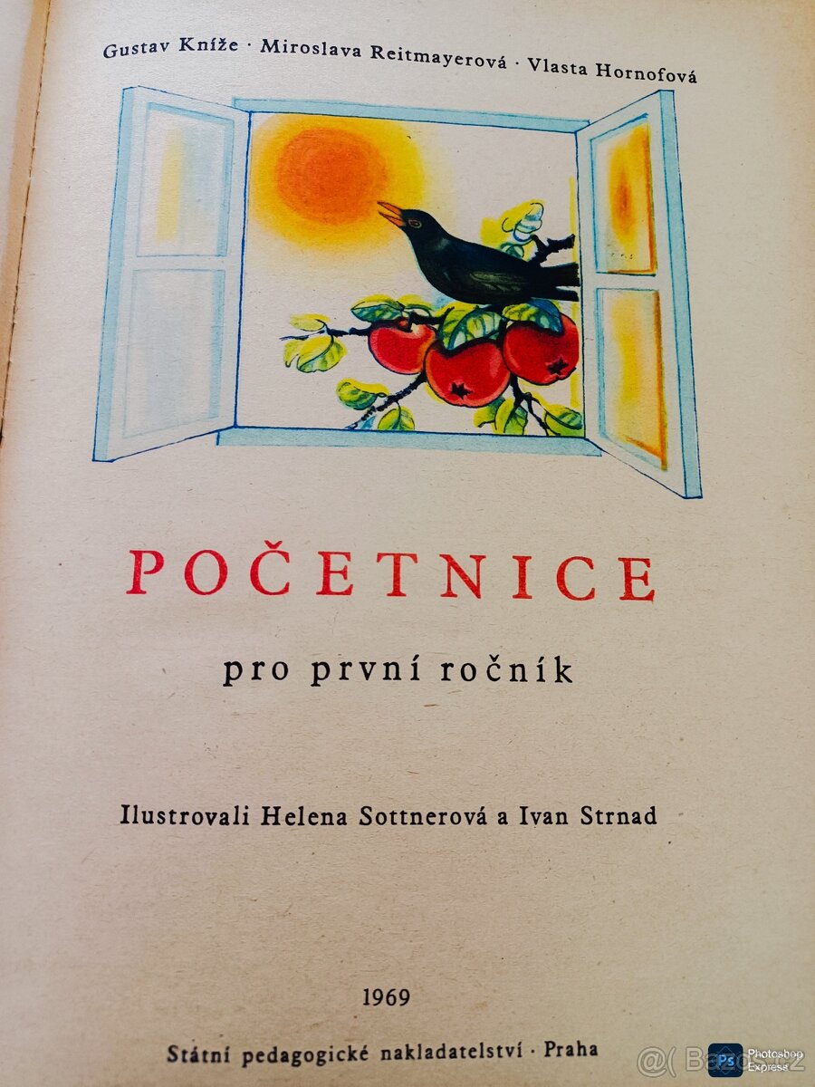 Kniha POČETNICE rok vyd 1969 cena 399 Kč (16 €) i na Slovens - 3