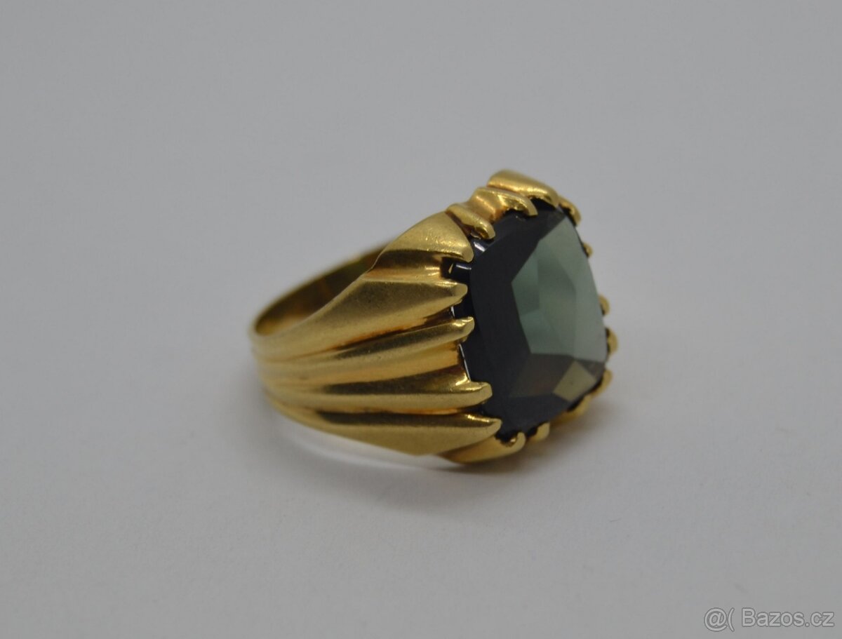 Zlatý pánský prsten - 3