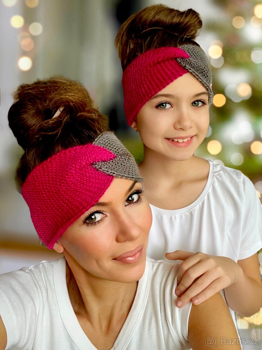 Set čelenek pro maminku a dceru - 3