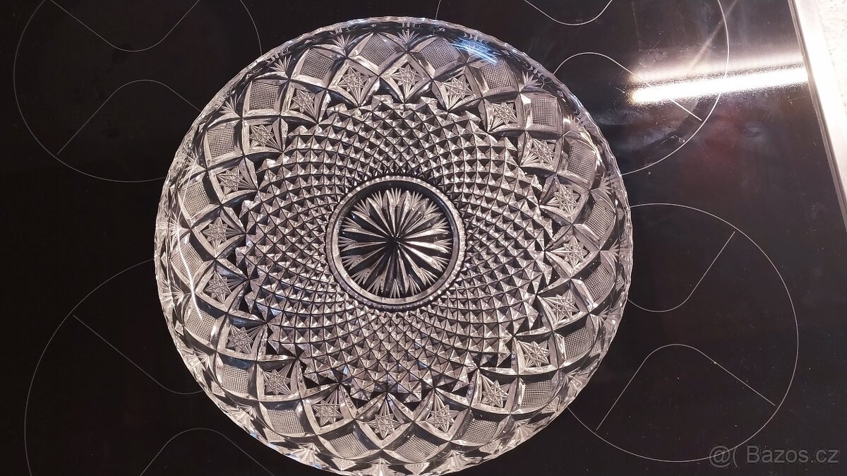 broušená mísa, talíř - 3