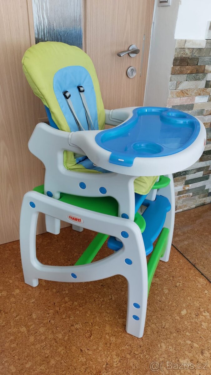 Dětská jídelní židle a stoleček - 3