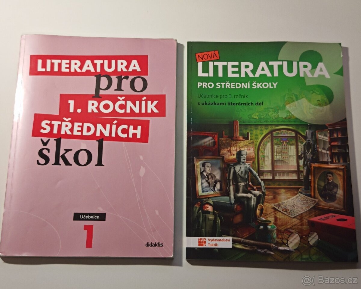 Sada 21 ks učebnic ČESKÝ JAZYK a LITERATURA pro gymnázia, SŠ - 3