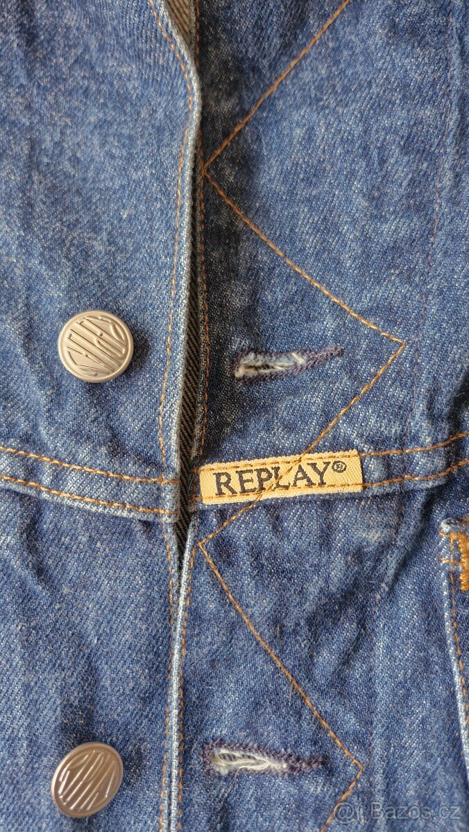 Džínová bunda Replay L - 3