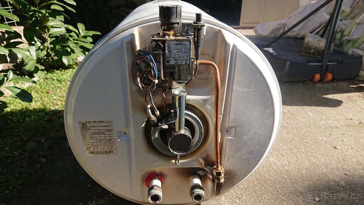 Plynový ohřívač vody Quadriga 75l - 3
