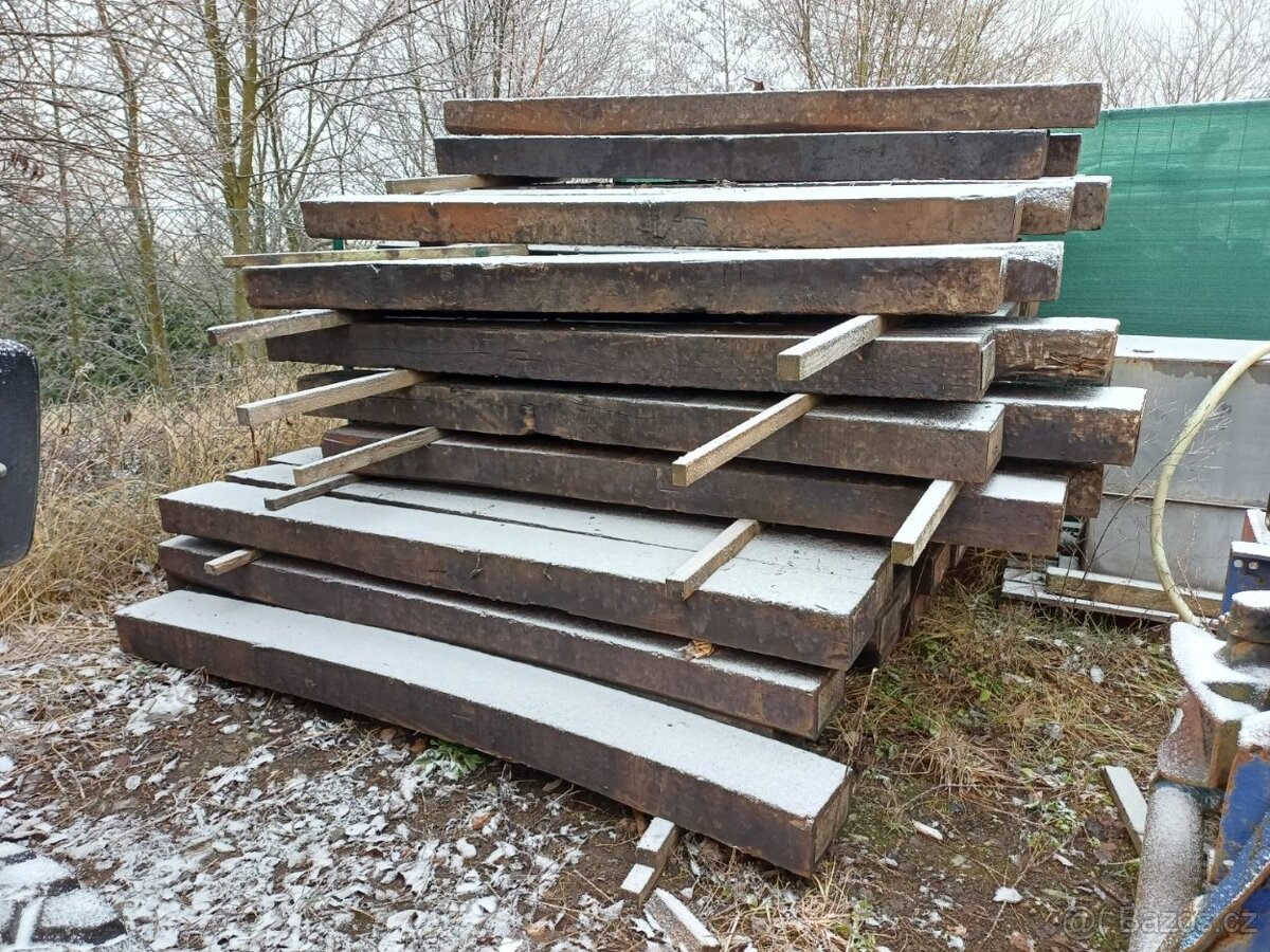 Pražce dřevěné dubové - 3