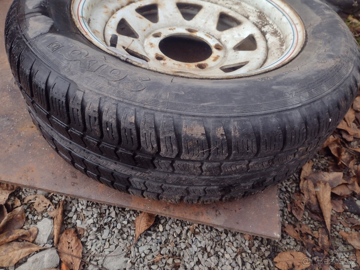 Prodám sadu (4 ks.) plechových ráfků - 3