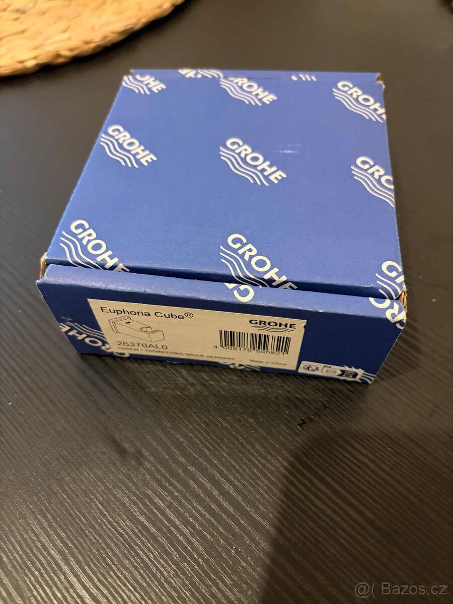 Grohe Euphoria Cube - Nástěnné kolínko s držákem, kartáčovan - 3