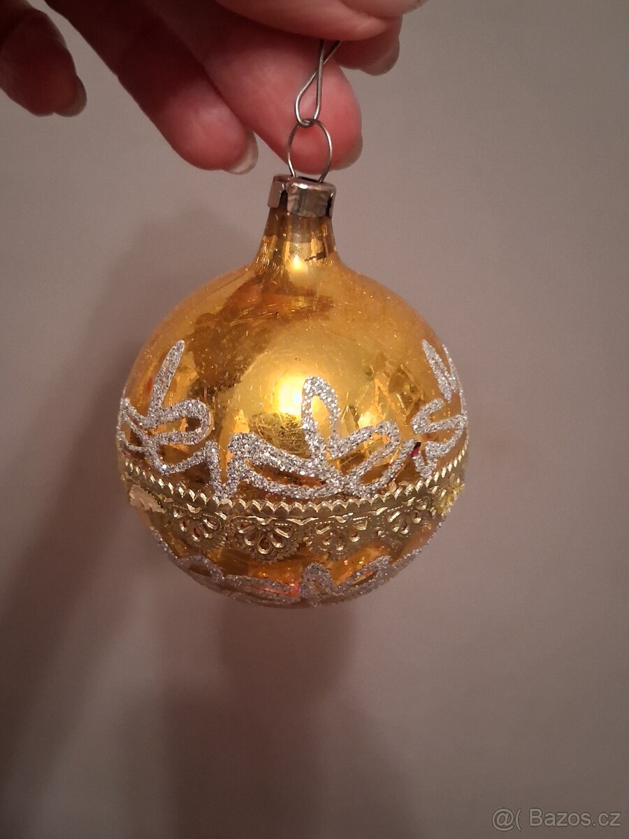 Retro vánoční ozdoby 22ks - 3