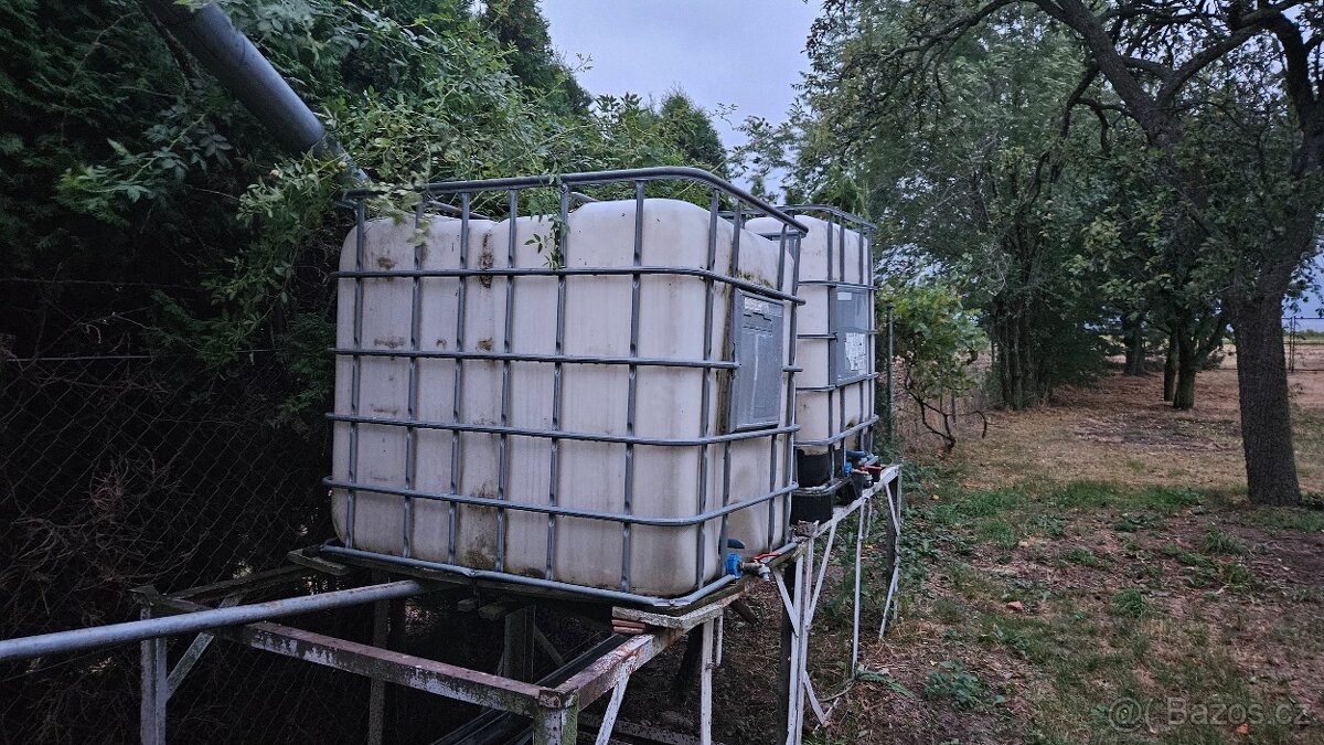 Ibc kontejnery na vodu 1000l - 3