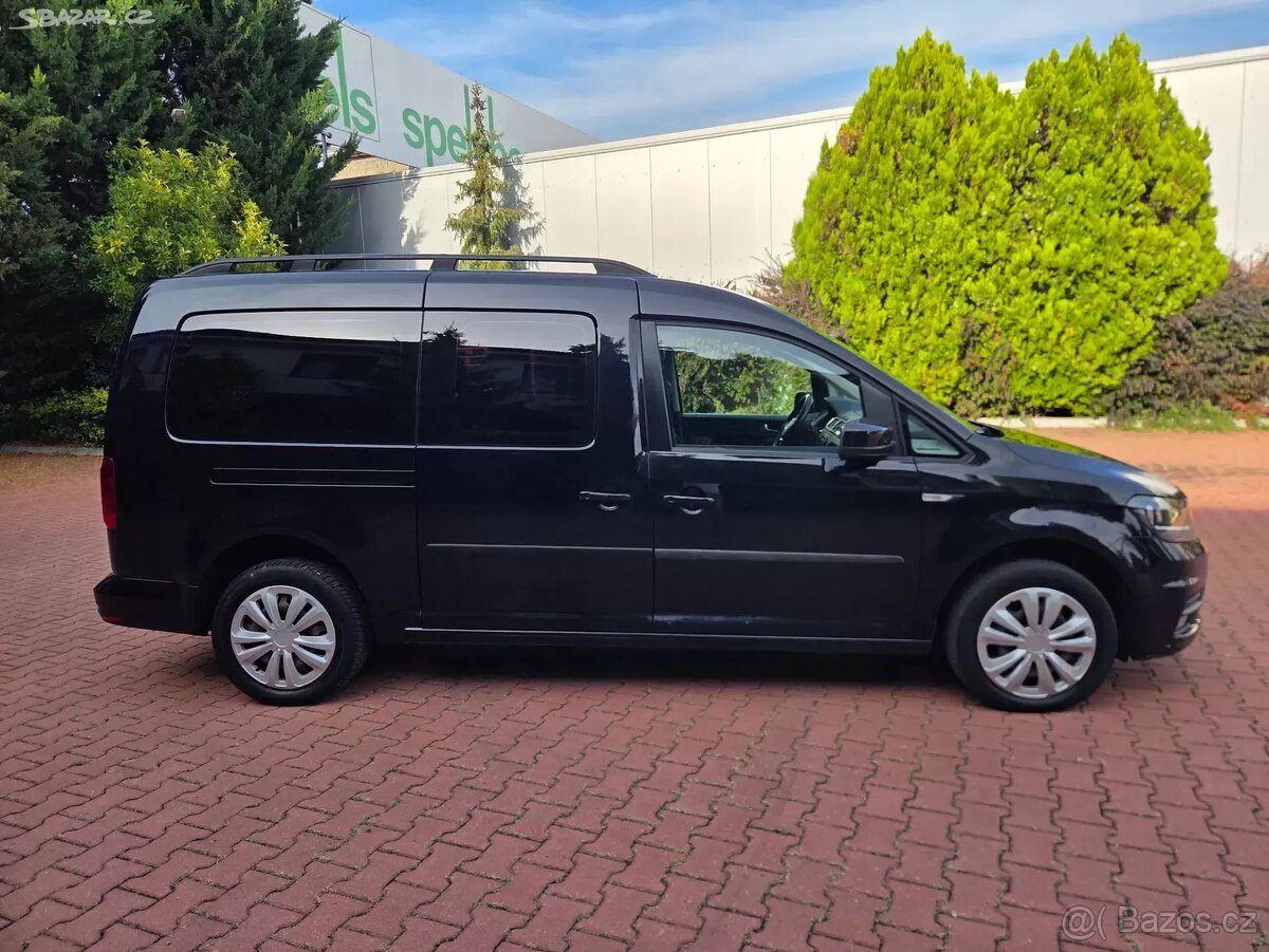 VW Caddy Maxi 2.0TDI 7.míst,tažné,serviska,rozvody,tempomat - 3