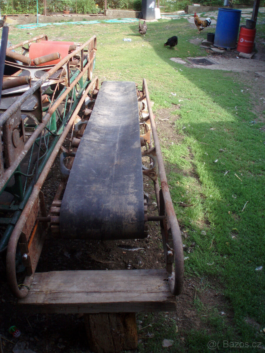 pásový dopravník 4m 380V - 3