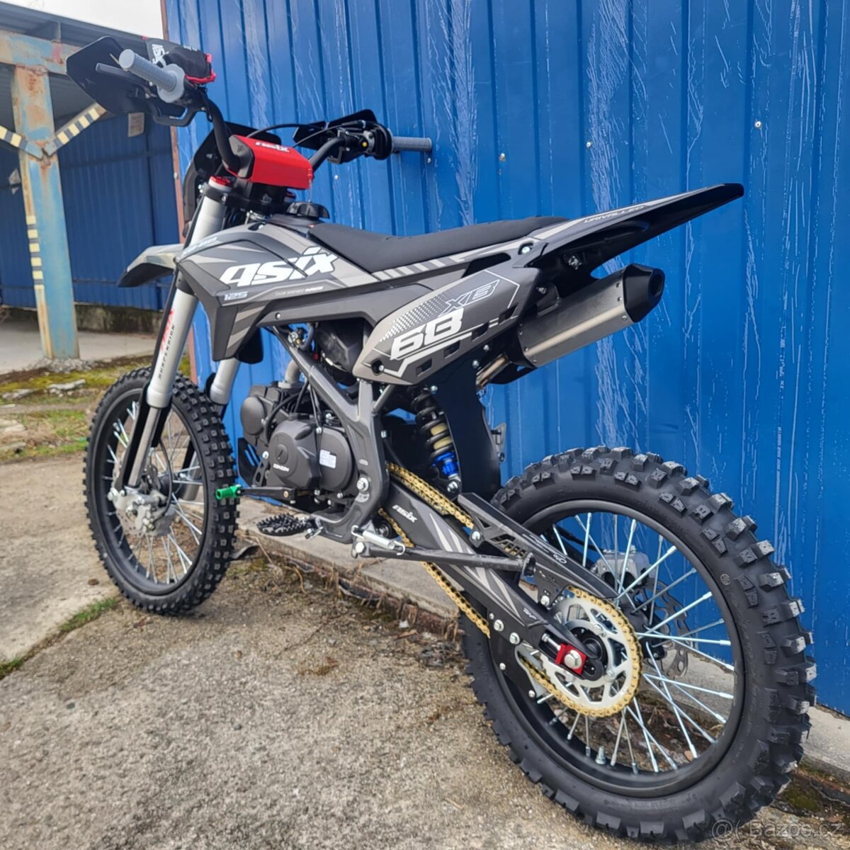 Pitbike ASIX Lizzard 125ccm 19“/16" E-START + světlo