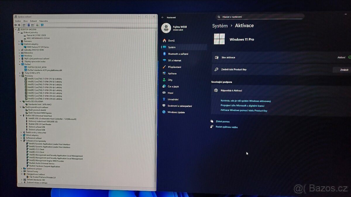 Fujitsu celsius W550 MT - 3