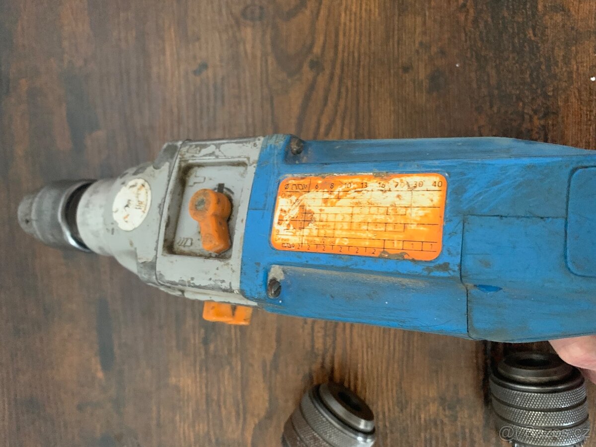 Příklepová vrtačka Narex EVP-13 B-2F5 + sklíčidla navíc - 3