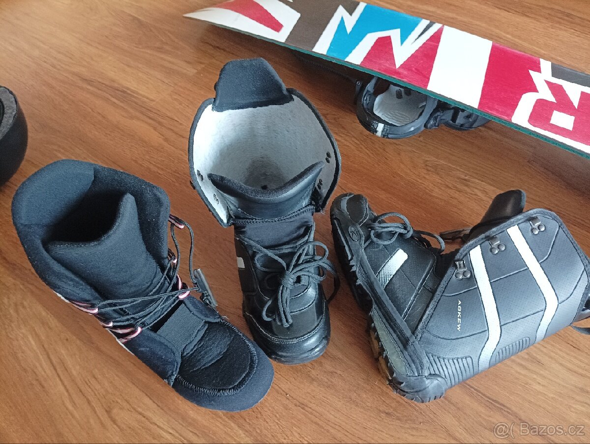 Snowboard + vybava - 3