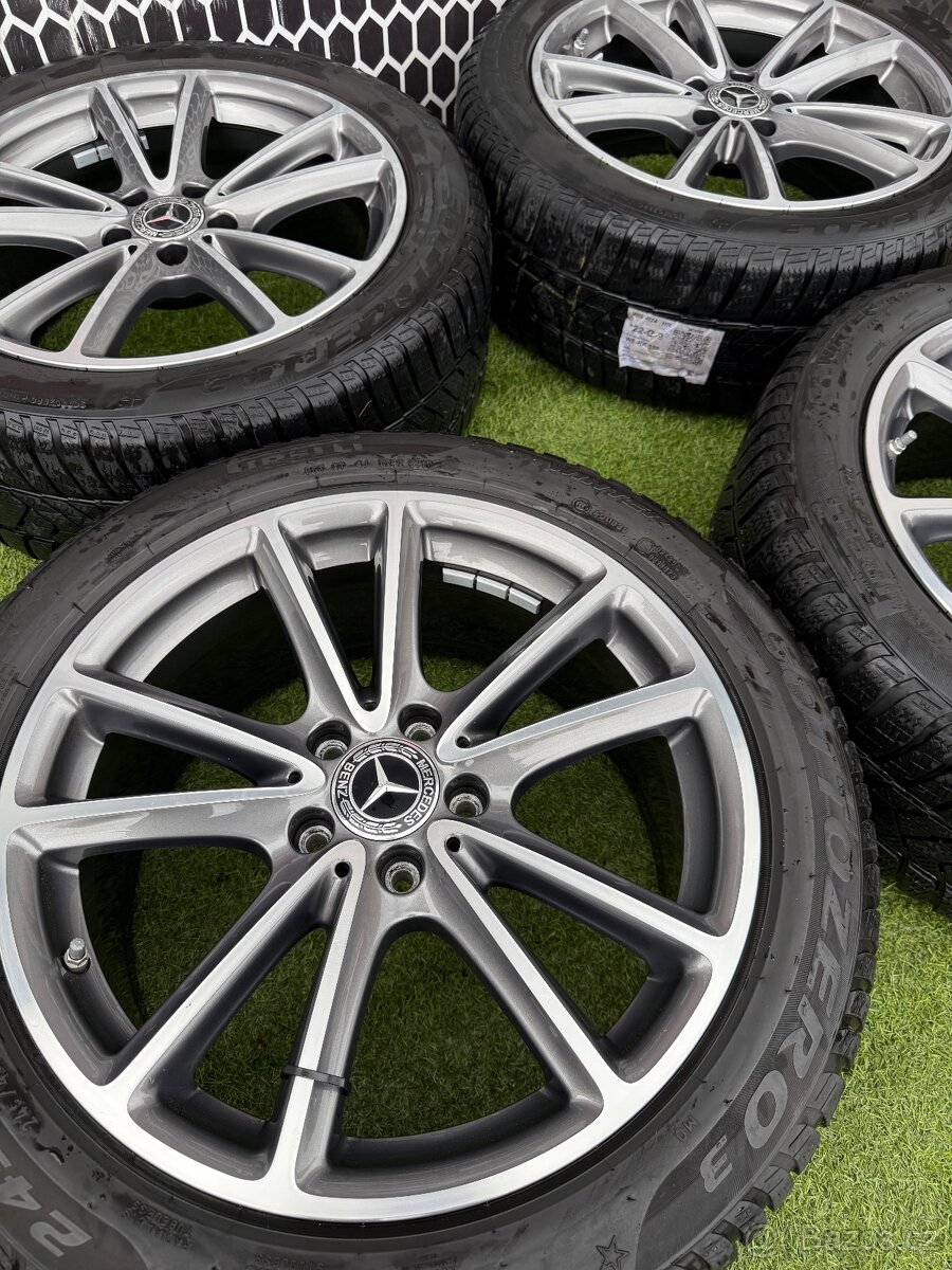 Originál alu kola Mercedes CLS 5x112 R18 ZIMNÍ - 3