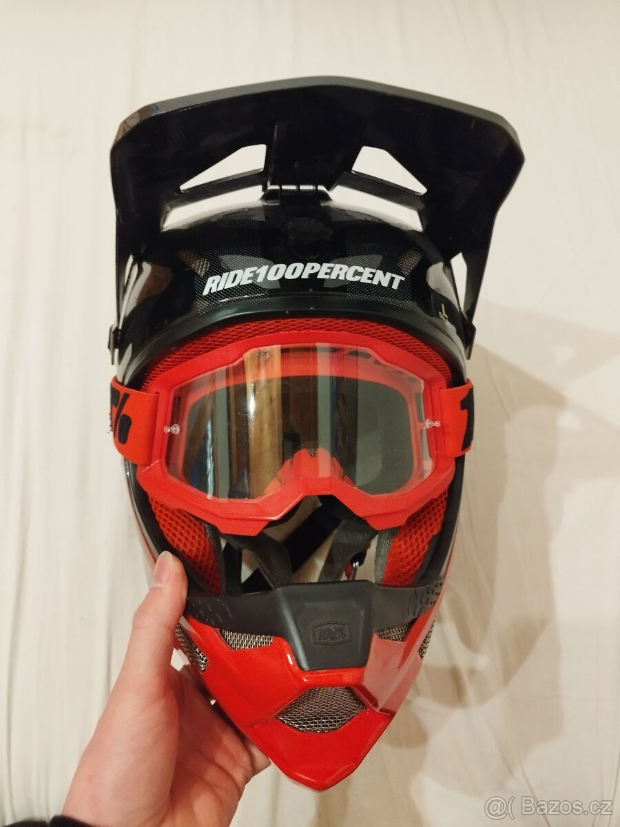 Helma 100% STATUS 2018 + brýle 100% - 3