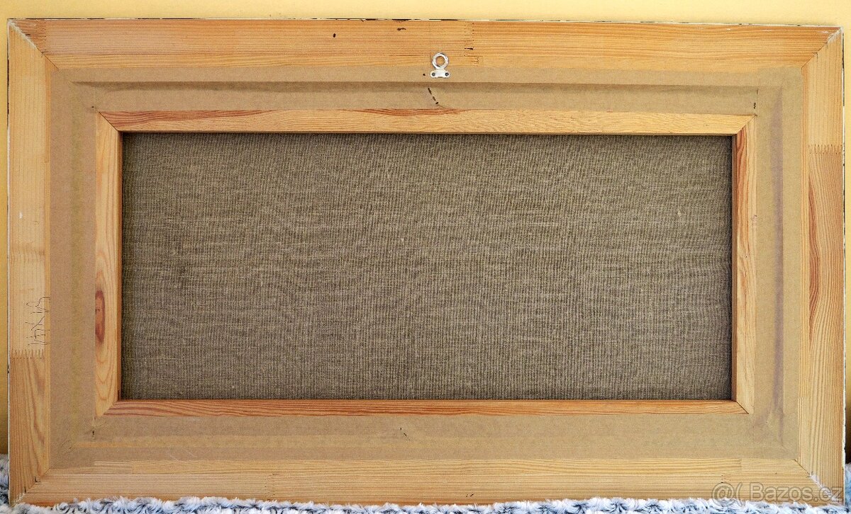 Polišenský Břetislav - Zima na Valašsku, olej - 3