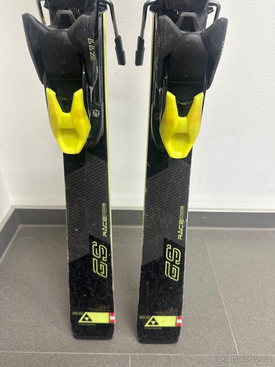 Prodám dětské lyže FISCHER RC4 worldcup GS délka 155 cm - 3