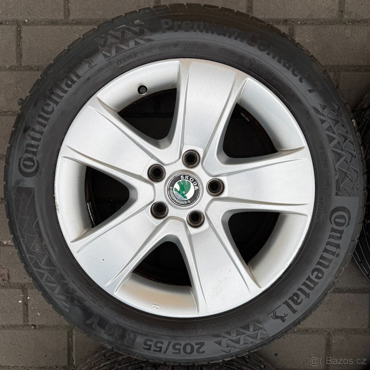 Letní alu kola Škoda Octavia 2 205/55/16 - 3