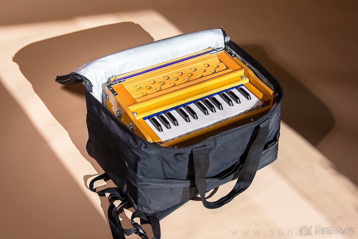 Indické Harmonium Sarangg Mini Pro - 3