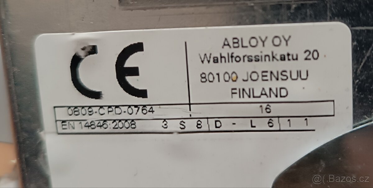 ABLOY EL560 – Elektromechanický zámek, čelo 20mm - 3