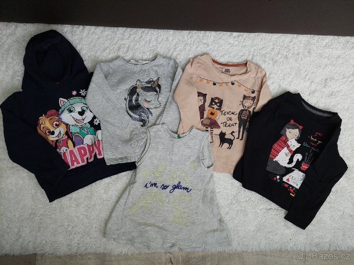 Oblečení pro holčičku vel. 104/110 - 3