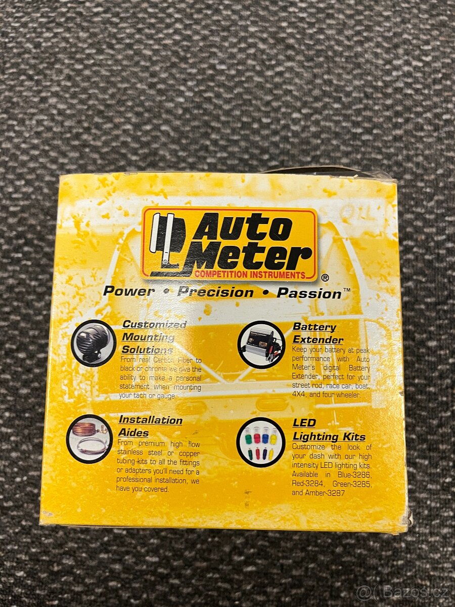 Budík teploty oleje AutoMeter 3341-M - 3