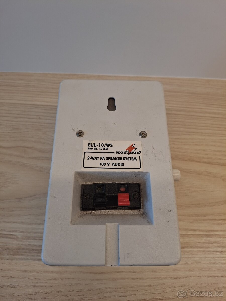 Reproduktory Monacor EUL-10/WS (100V) - 3