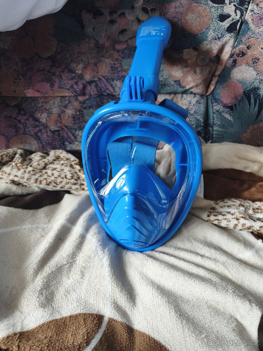 Prodám Celoobličejové Šnorchlovaci masky Easybreath - 3