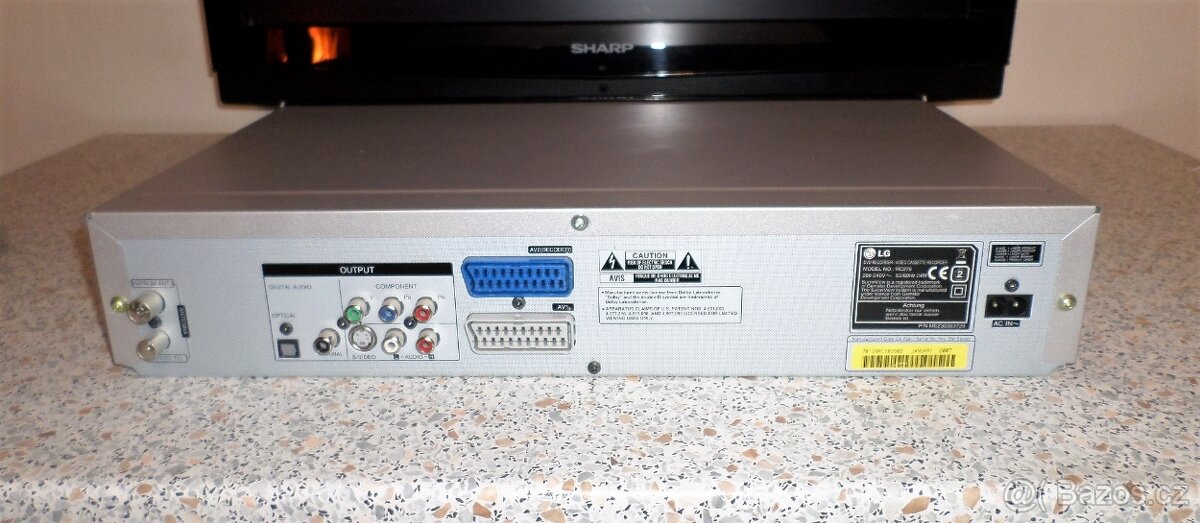 📼>📀VHS-DVD rekordér LG RC338 - 3