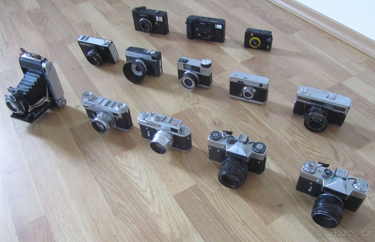 Zorkij, Zenit, Moskva, Kiev, Sokol +fotoaparáty CCCP skupina - 3