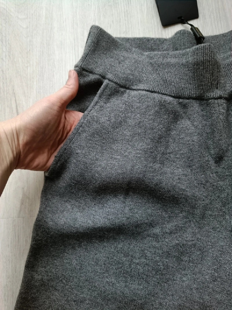 Šedé dámské kalhoty Massimo Dutti, S - nové s visačkou - 3