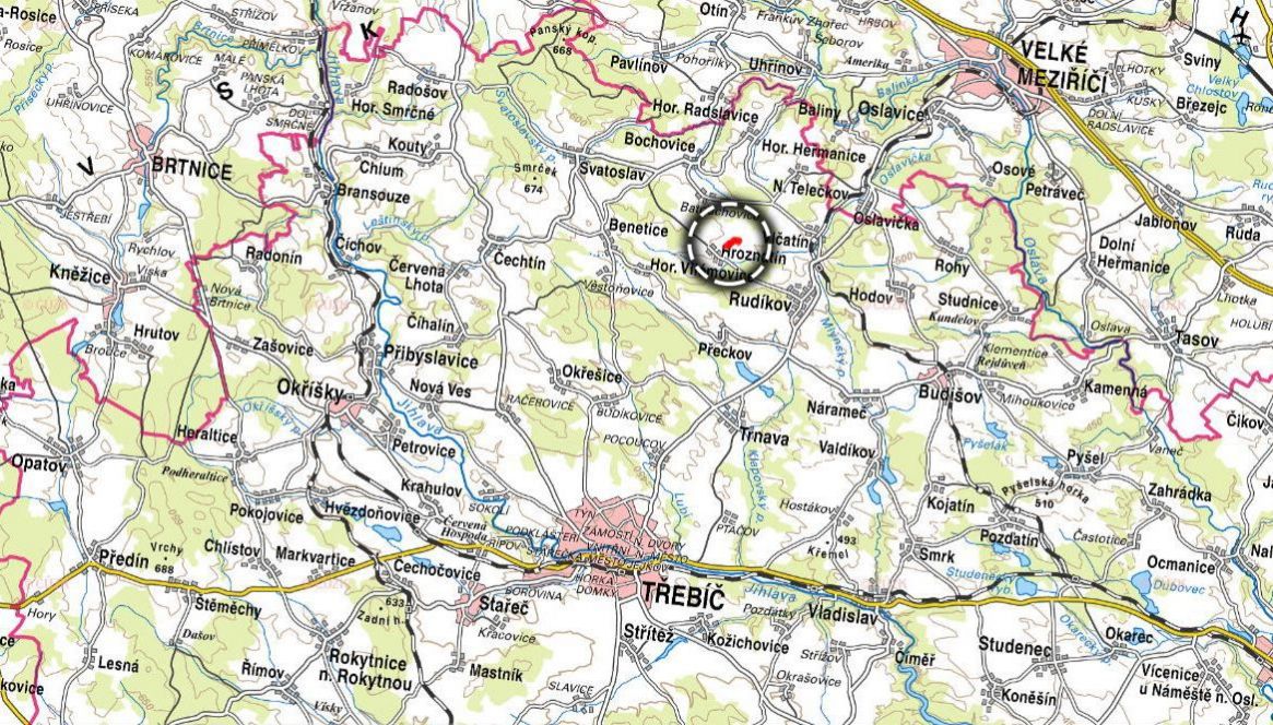 Zemědělská půda, prodej, Hroznatín, Třebíč - 3