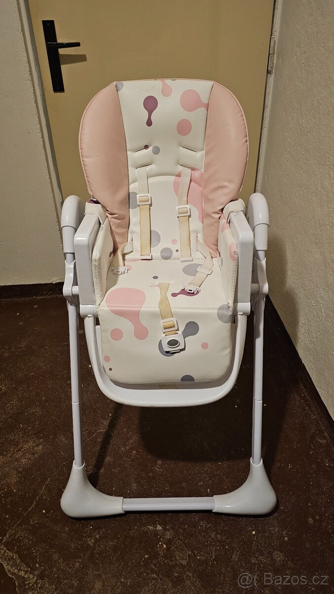 Polohovací dětská jídelní židlička – po jednom dítěti - 3