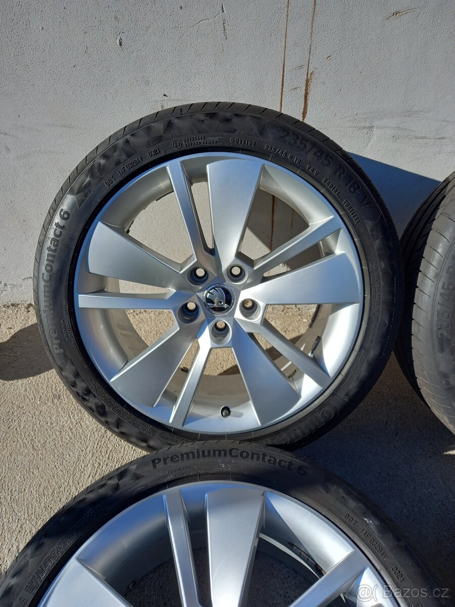 Zenit originál alu kola skoda superb lll - 3