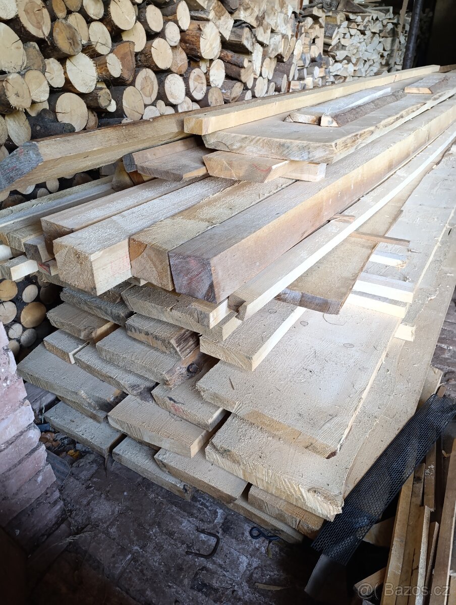 Stavebni rezivo hranoly 80x80, 120x100 a Fosny tl. 5cm - 3