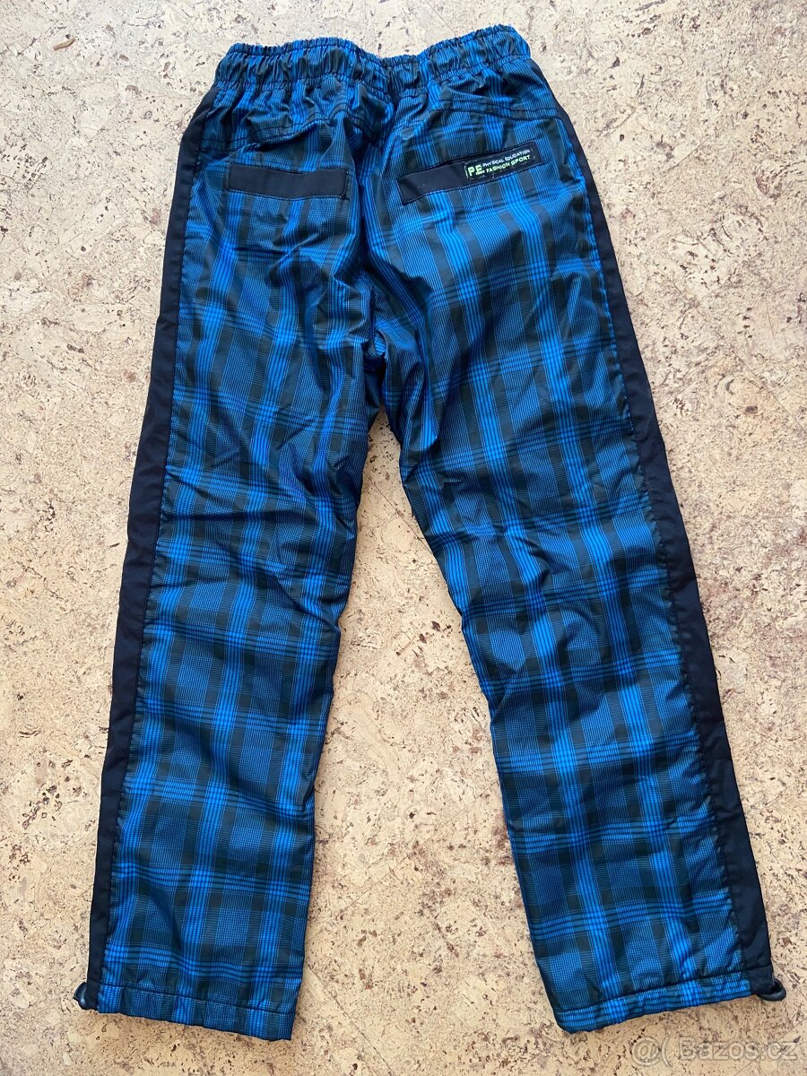 Zateplené venkovní kalhoty, vel. 140 - 3