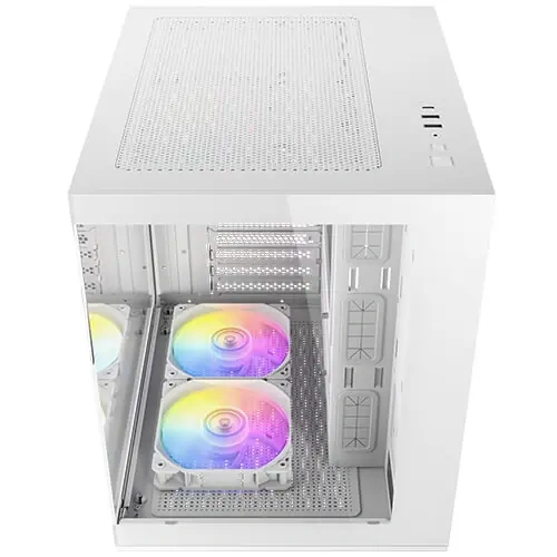 PC case Antec CX60M ARGB bílá - 3