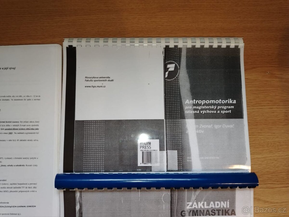 soubor studijních materiálů a učebnic pro studenty tělesné v - 3