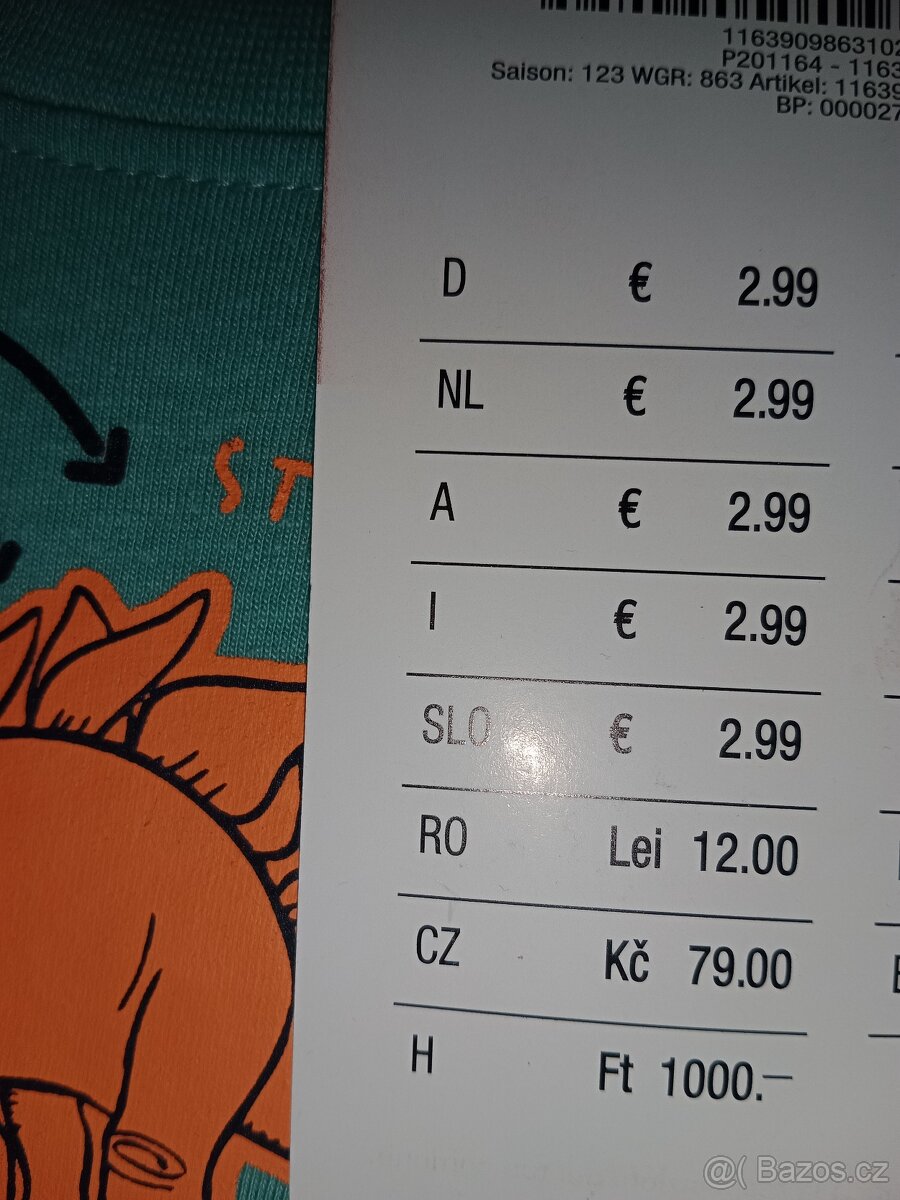 Triko s dlouhým rukávem - 3