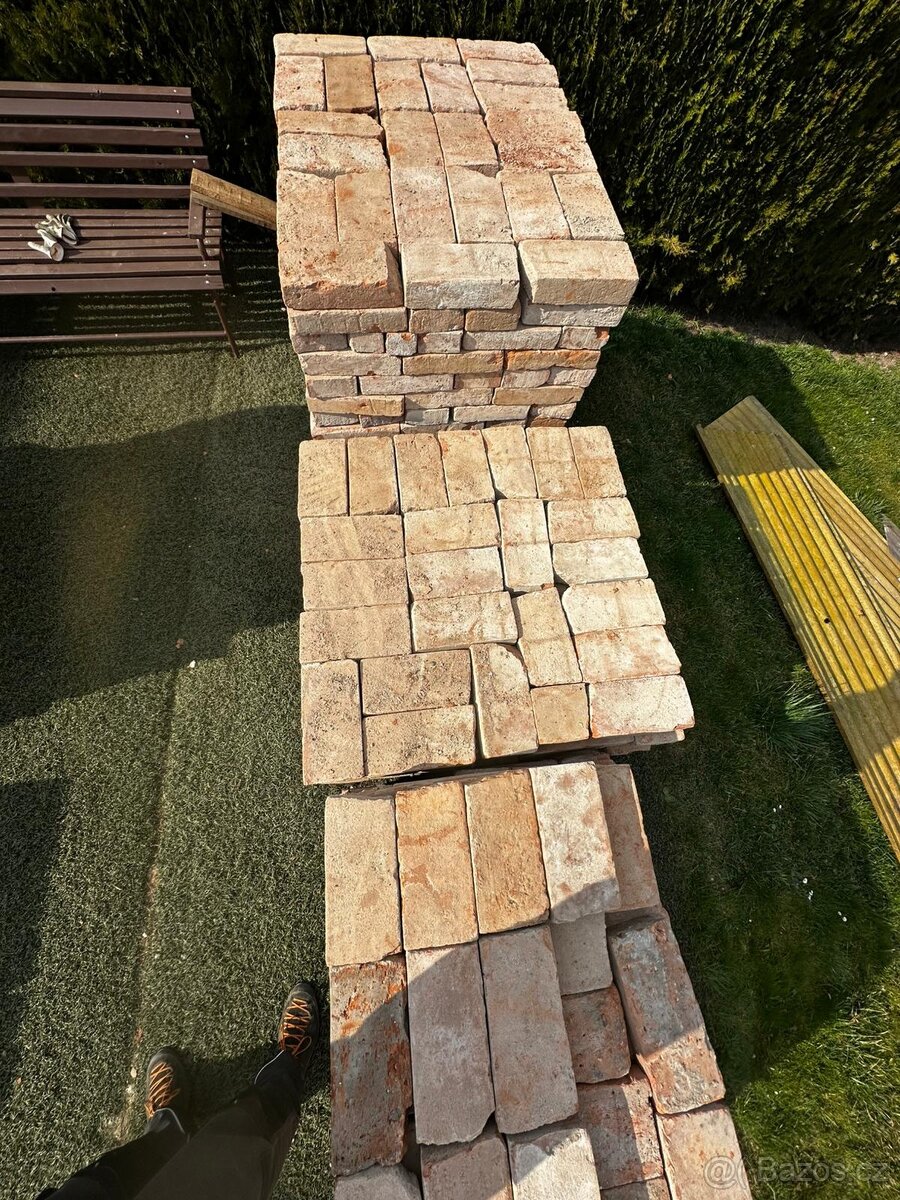 Pálené cihly mix - 3