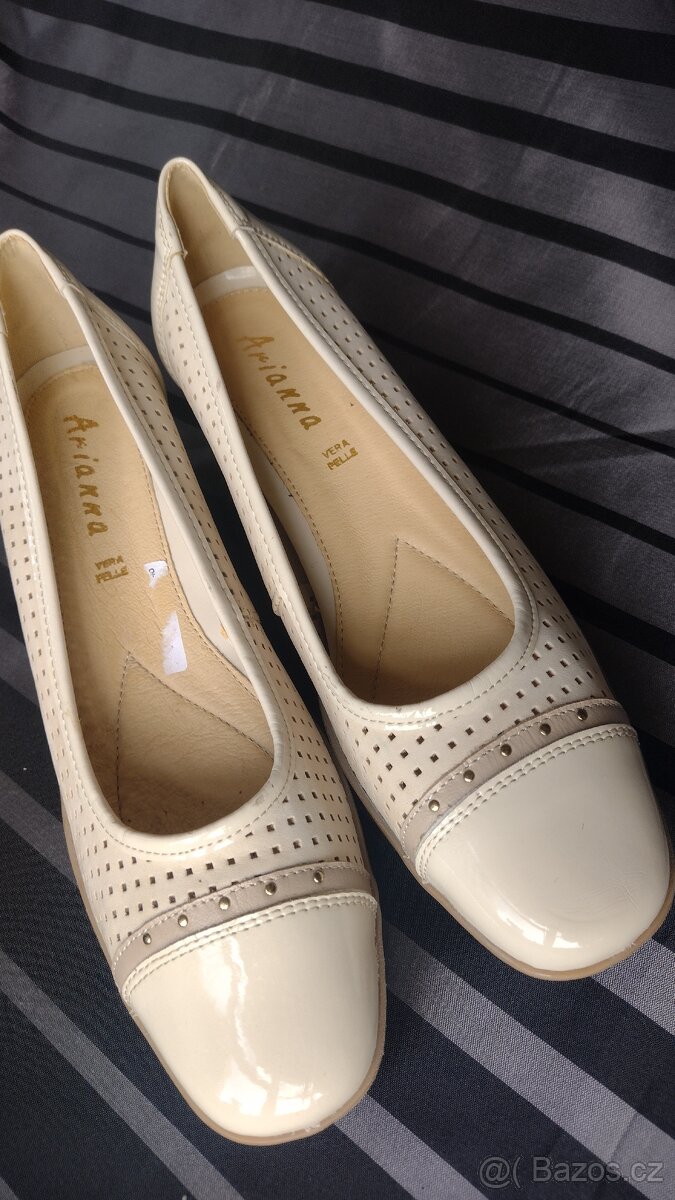 nové dámské celokožené polobotky ARIANNA v.40 - 3