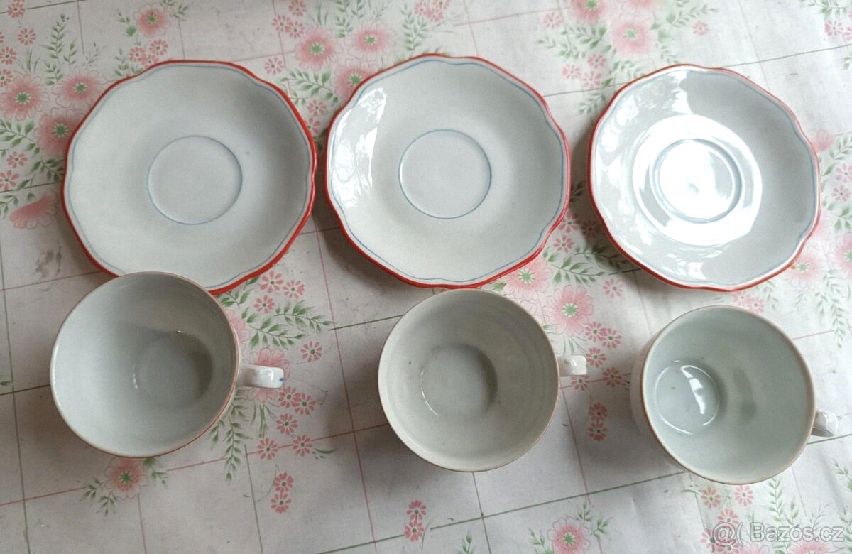 Čajový servis Haas & Czjzek- značeno - 3